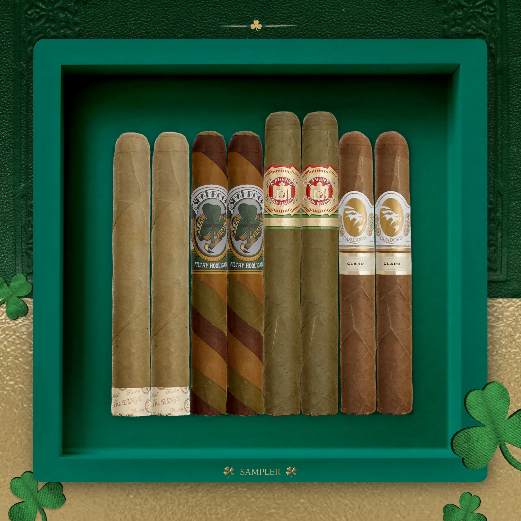 70Cigars St. Patrick's Day Collection: Lucky Green Sampler