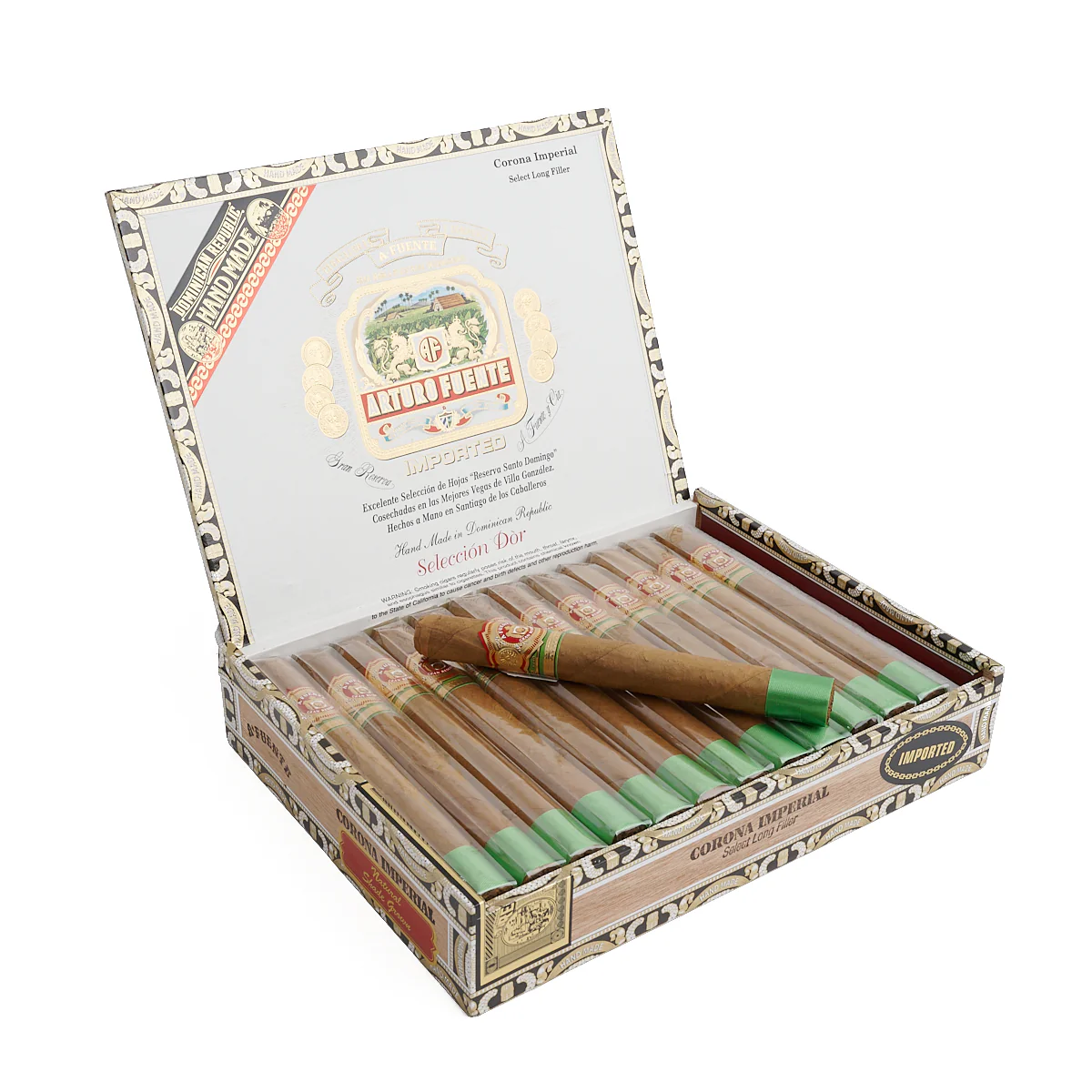 Arturo Fuente Corona Imperial Shade Grown - Image 2