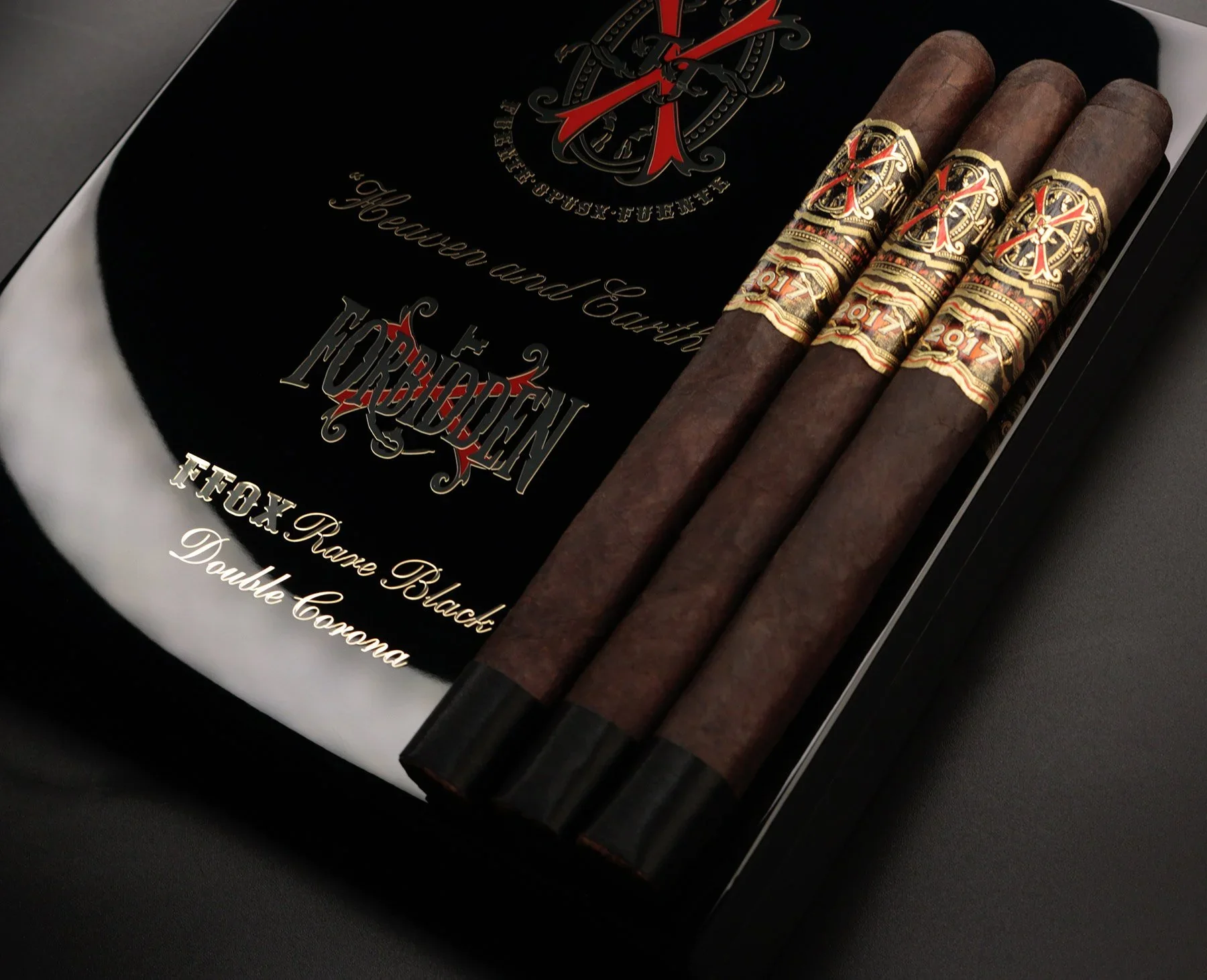 Arturo Fuente OpusX Heaven and Earth FFOX Rare Black Double Corona - Image 5