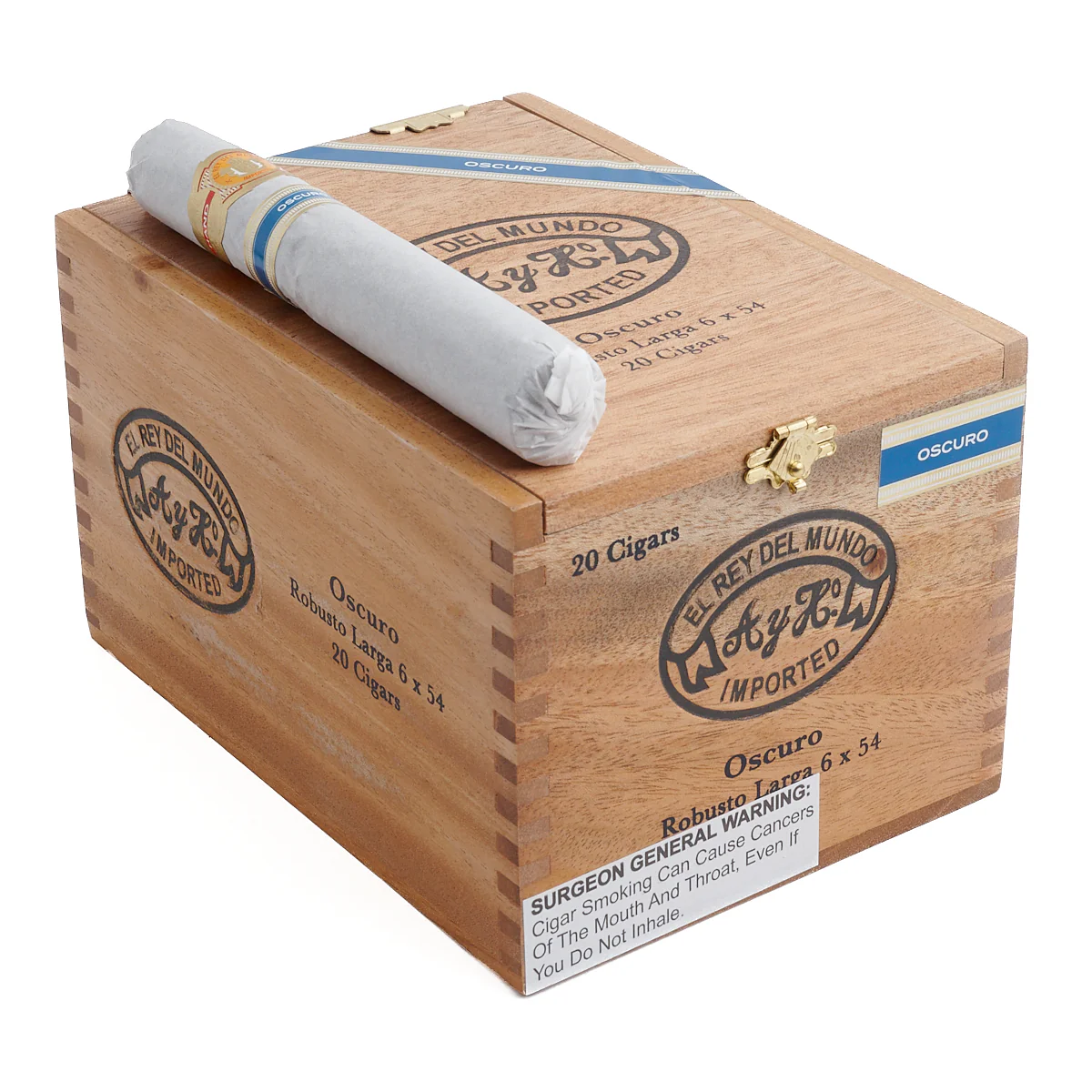 El Rey Del Mundo Oscuro Robusto Larga