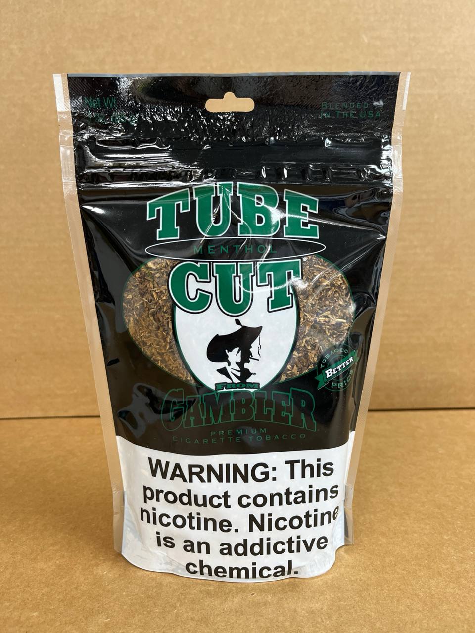 Gambler Tube Cut Menthol 3oz - Image 2