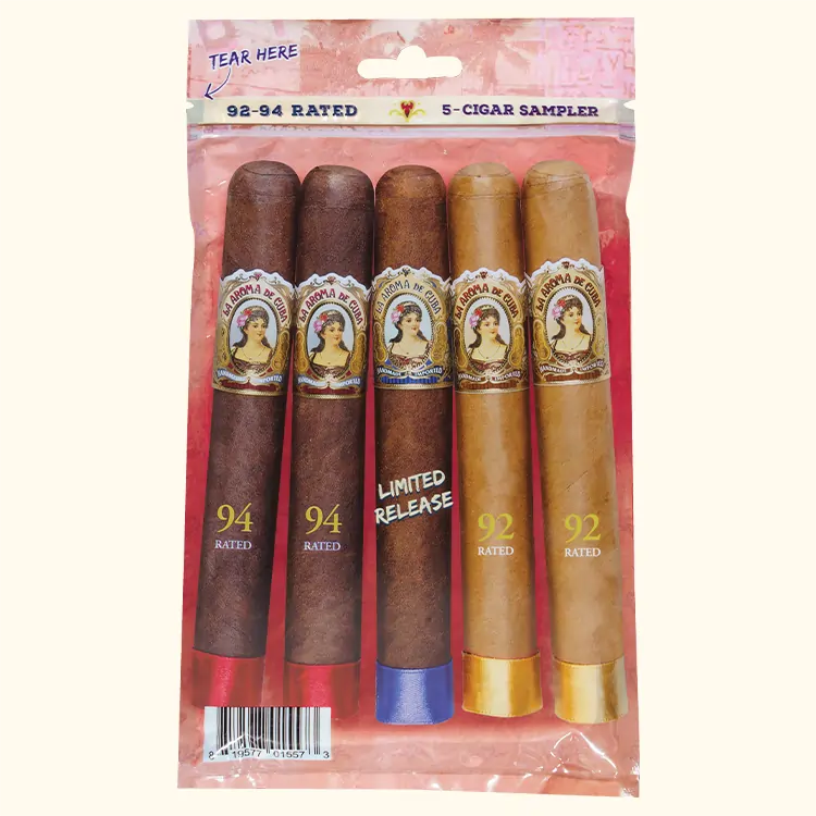 La Aroma de Cuba 92-94 Rated Fresh Pack Sampler - Image 3