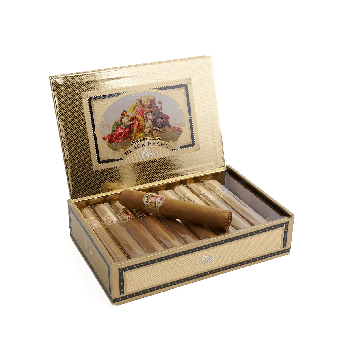 La Perla Habana Black Pearl Oro Robusto - Image 2