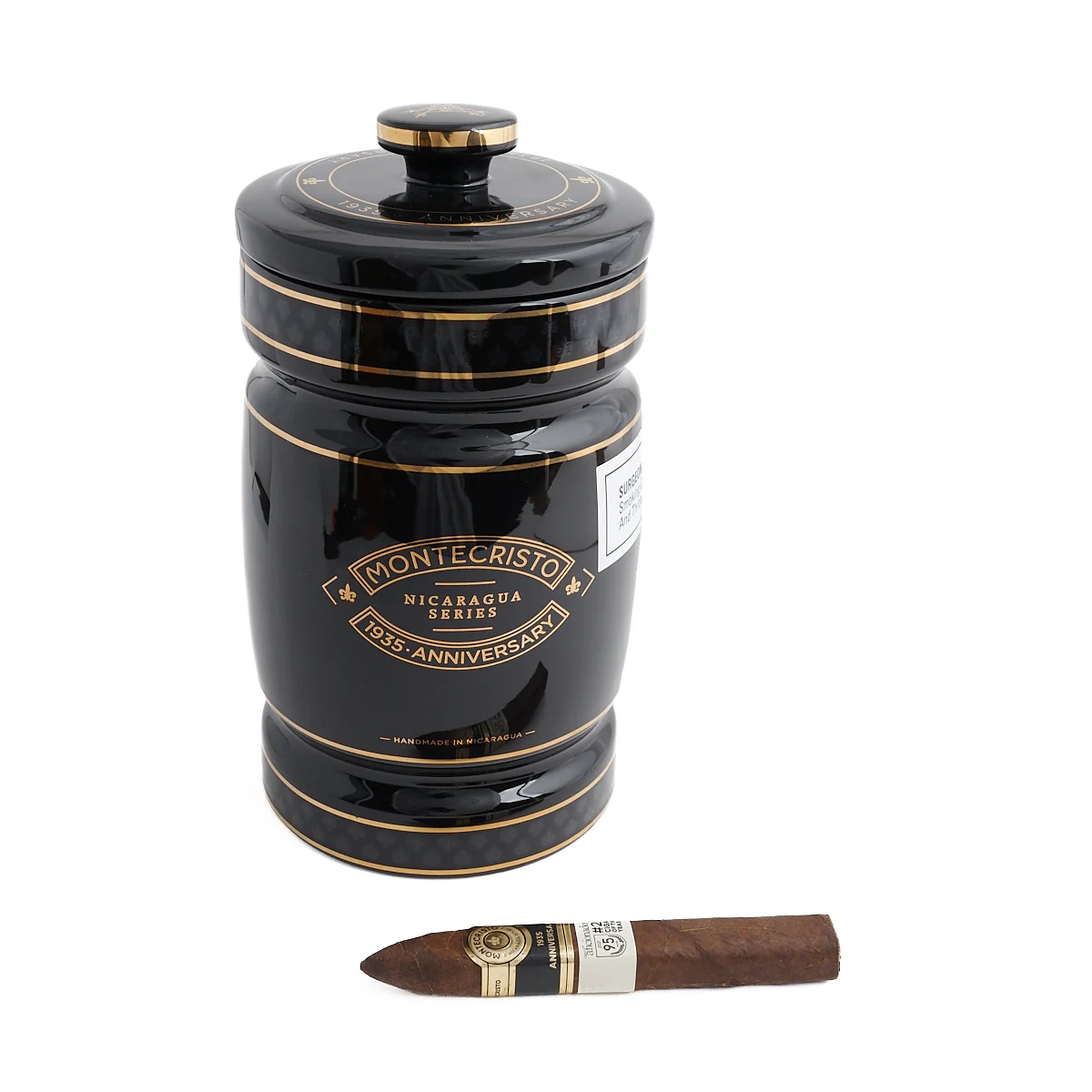 Montecristo 1935 Anniversary Ceramic Jar #2 - Image 2