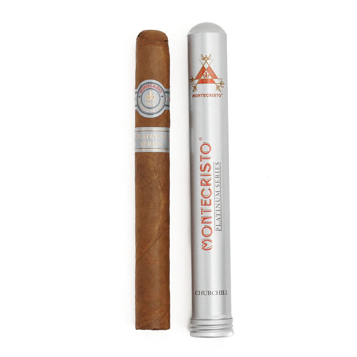 Montecristo Platinum Churchill Tube - Image 2