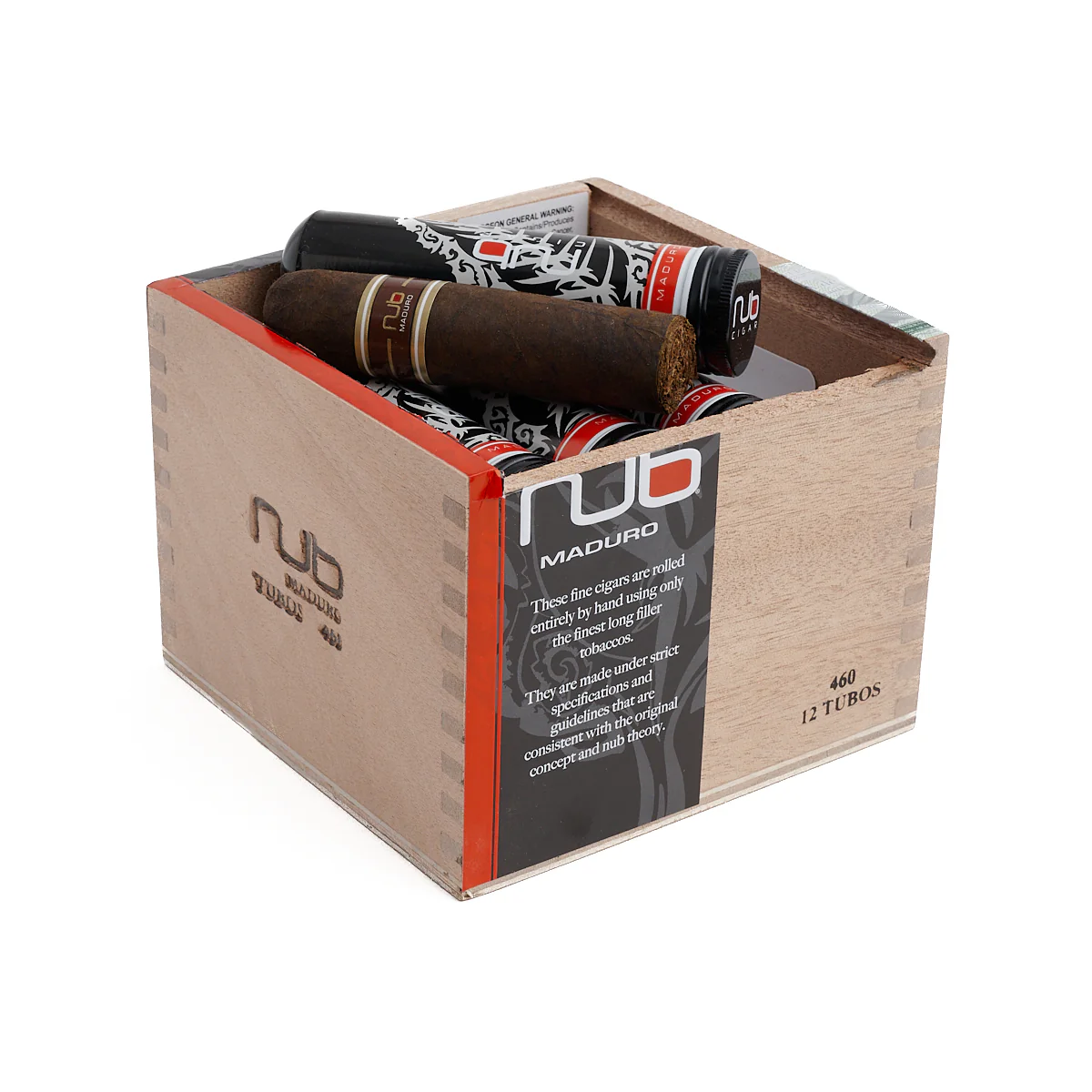 Nub Maduro 460 Tubo - Image 2