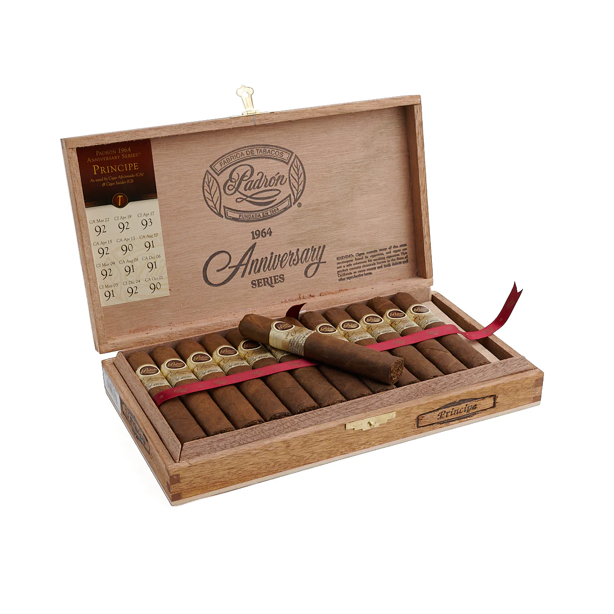 Padron 1964 Anniversary Principe Petite Corona Natural - Image 2