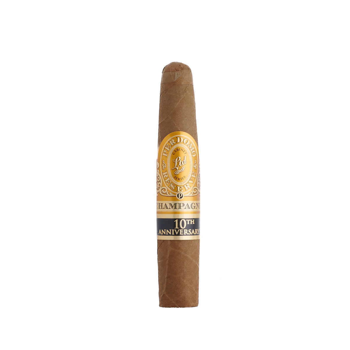 Perdomo 10th Anniversary Champagne Connecticut Figurado - Image 3