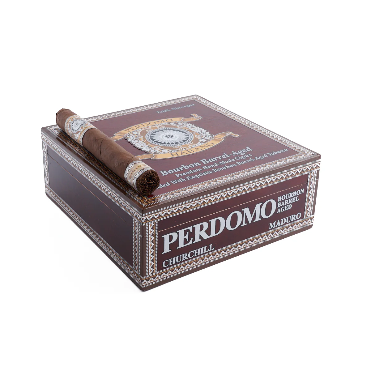 Perdomo Habano Bourbon Barrel Aged Maduro Churchill