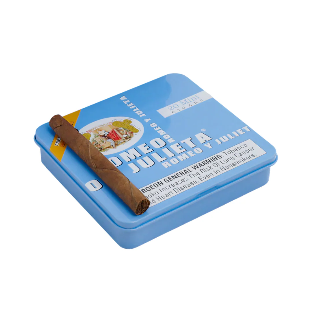 Romeo Y Julieta 1875 Mini Blue Mild Cigarillo - Image 4