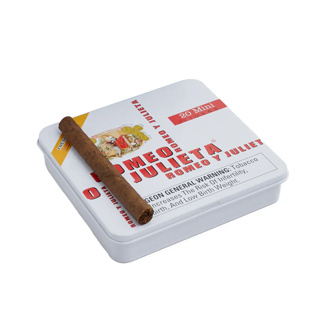 Romeo Y Julieta 1875 Mini White Original Cigarillo - Image 4
